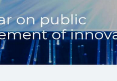 Webinar Public Procurement of Innovation